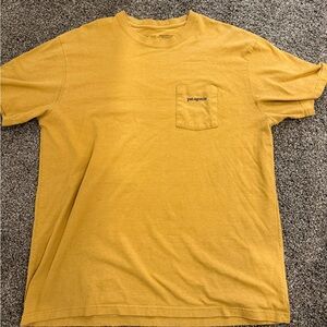 Patagonia Men's Yellow Short Sleeve Tee
